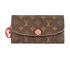 Louis Vuitton Portefeuille Emily Bloom Wallet, front view